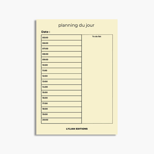 20h50 Planner